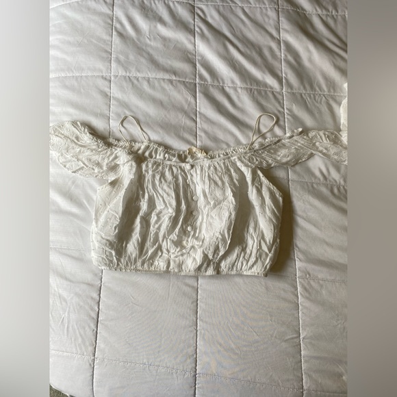 Two piece white skirt - Picture 3 of 4